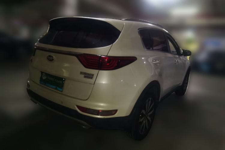 Used Kia KX5 2016 1.6T Automatic Two-Wheel Drive DLX Rear Right 45 Deg