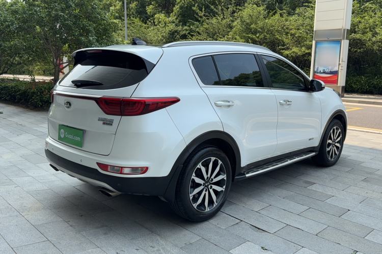 Used Kia KX5 2016 1.6T Automatic Two-Wheel Drive DLX Rear Right 45 Deg