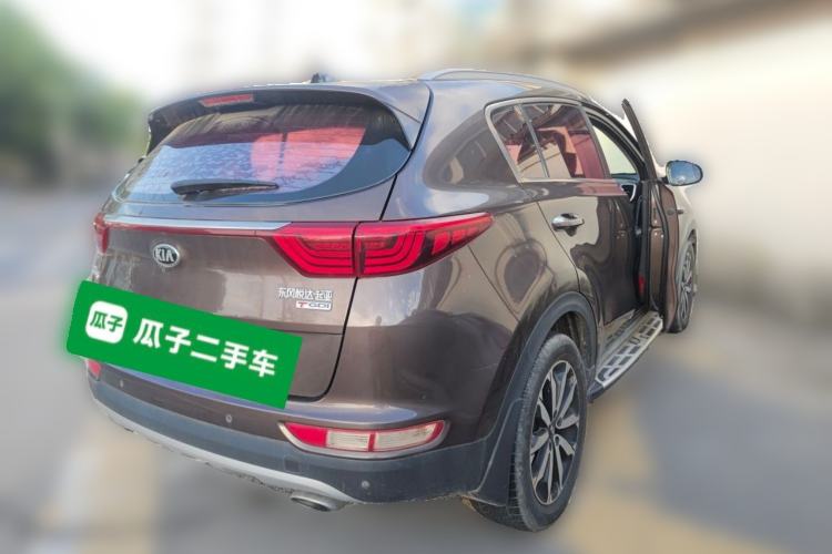 Used Kia KX5 2016 1.6T Automatic Two-Wheel Drive DLX Rear Right 45 Deg
