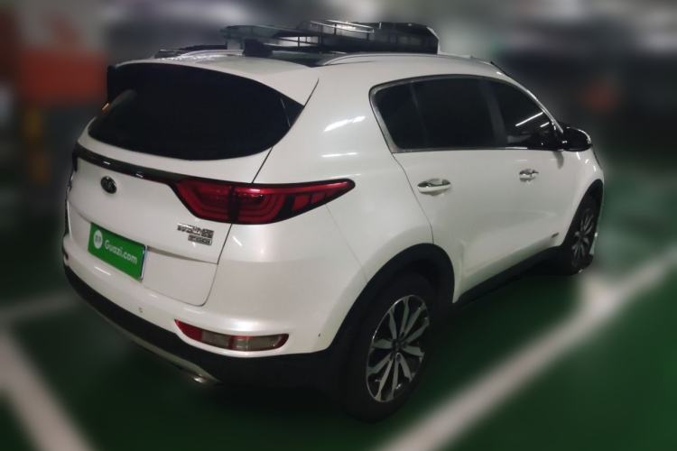 Used Kia KX5 2016 1.6T Automatic Two-Wheel Drive DLX Rear Right 45 Deg