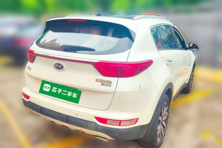 Used Kia KX5 2016 1.6T Automatic Two-Wheel Drive DLX Rear Right 45 Deg