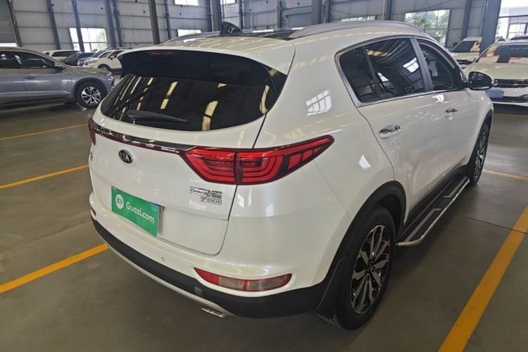 Used Kia KX5 2016 1.6T Automatic Two-Wheel Drive DLX Rear Right 45 Deg