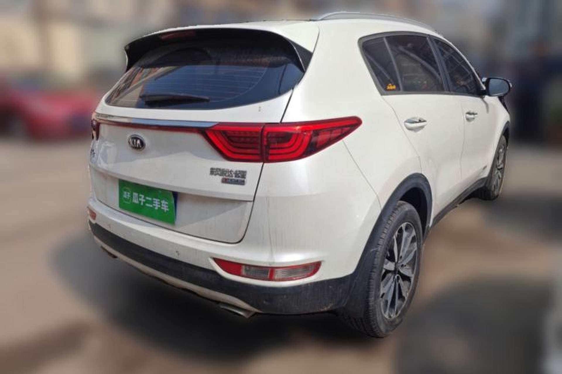 Used Kia KX5 2016 1.6T Automatic Two-Wheel Drive DLX Rear Right 45 Deg