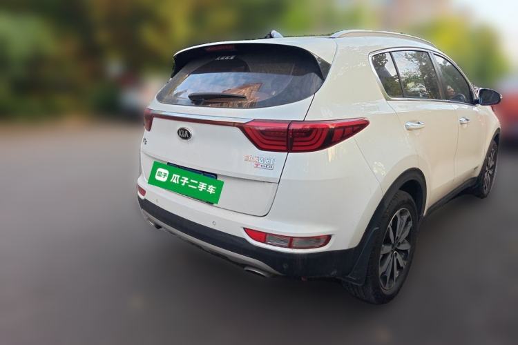 Used Kia KX5 2016 1.6T Automatic Two-Wheel Drive DLX Rear Right 45 Deg