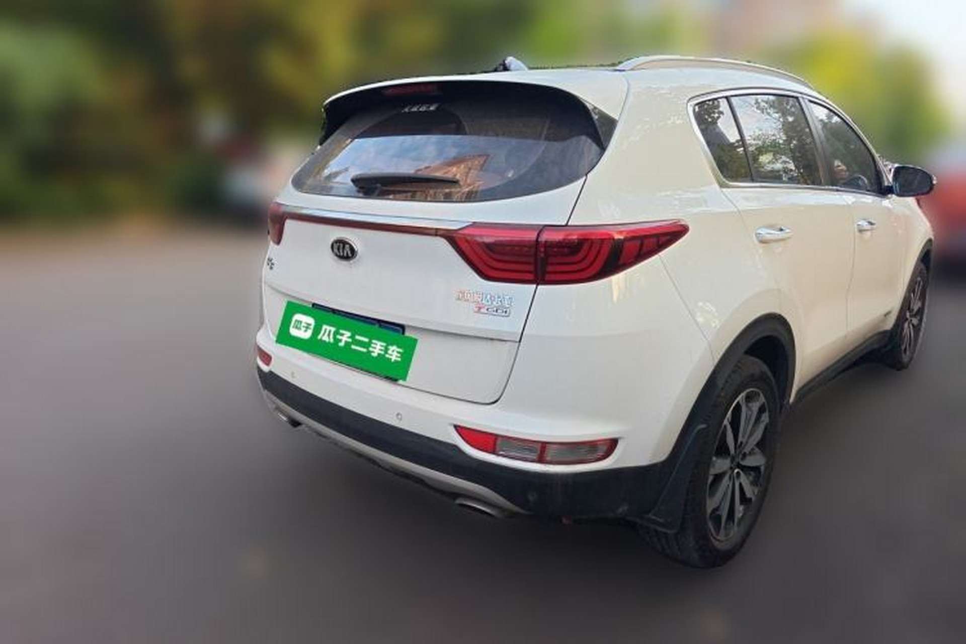 Used Kia KX5 2016 1.6T Automatic Two-Wheel Drive DLX Rear Right 45 Deg