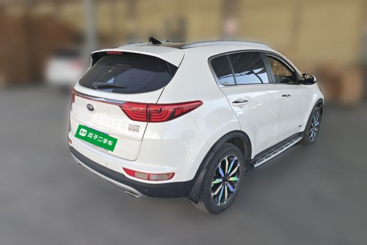 Used Kia KX5 2016 1.6T Automatic Two-Wheel Drive DLX Rear Right 45 Deg