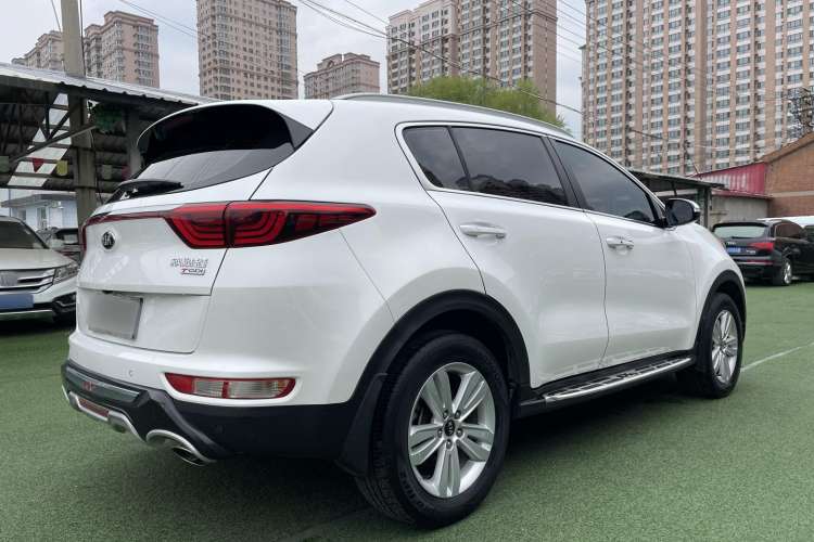 Used Kia KX5 2016 1.6T Automatic Two-Wheel Drive DLX Rear Right 45 Deg