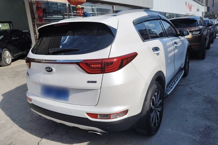 Used Kia KX5 2016 1.6T Automatic Two-Wheel Drive DLX Rear Right 45 Deg