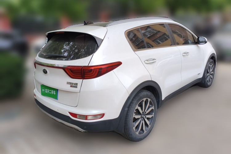 Used Kia KX5 2016 1.6T Automatic Two-Wheel Drive DLX Rear Right 45 Deg