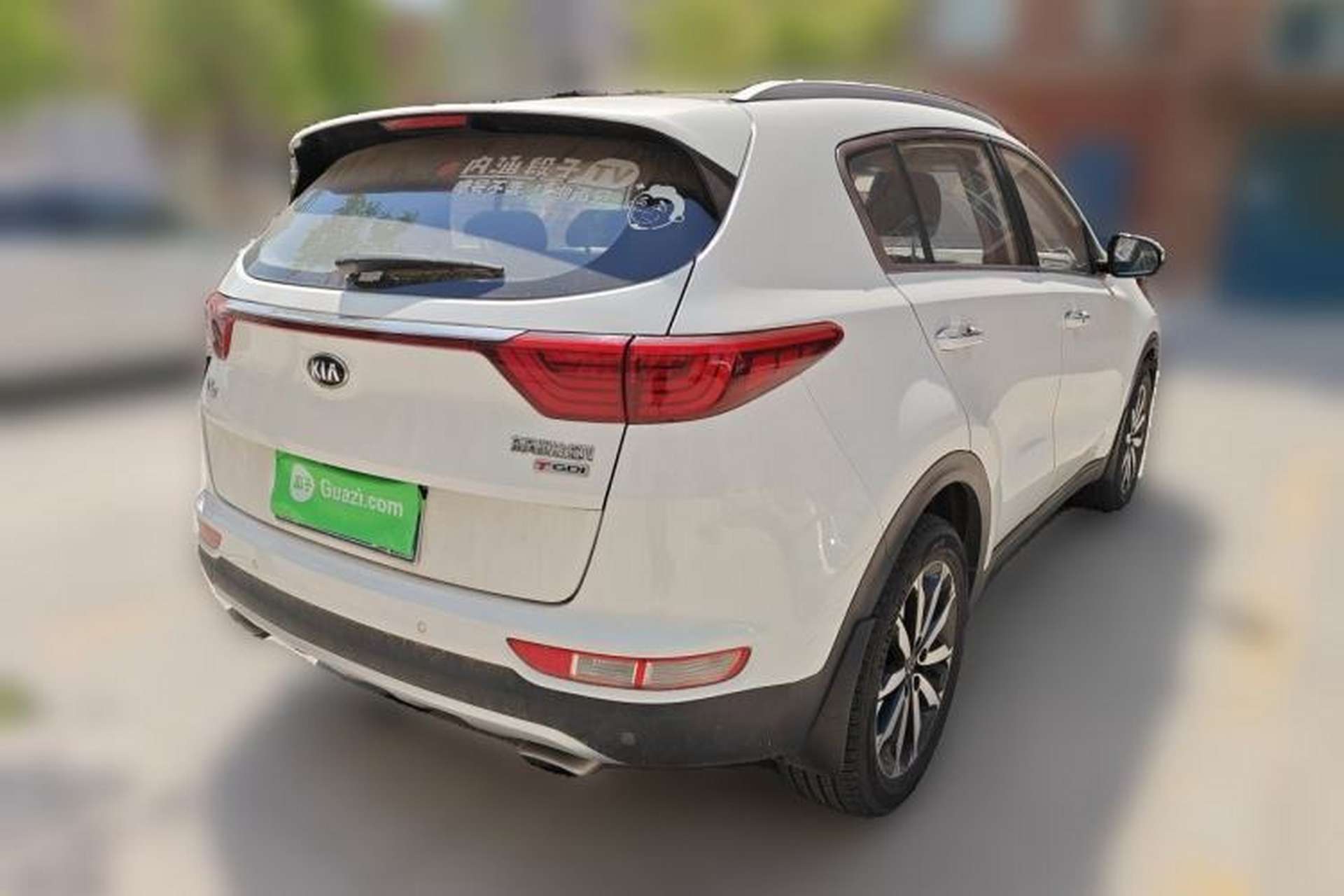 Used Kia KX5 2016 1.6T Automatic Two-Wheel Drive DLX Rear Right 45 Deg