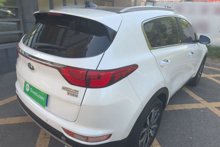 Used Kia KX5 2016 1.6T Automatic Two-Wheel Drive DLX Rear Right 45 Deg