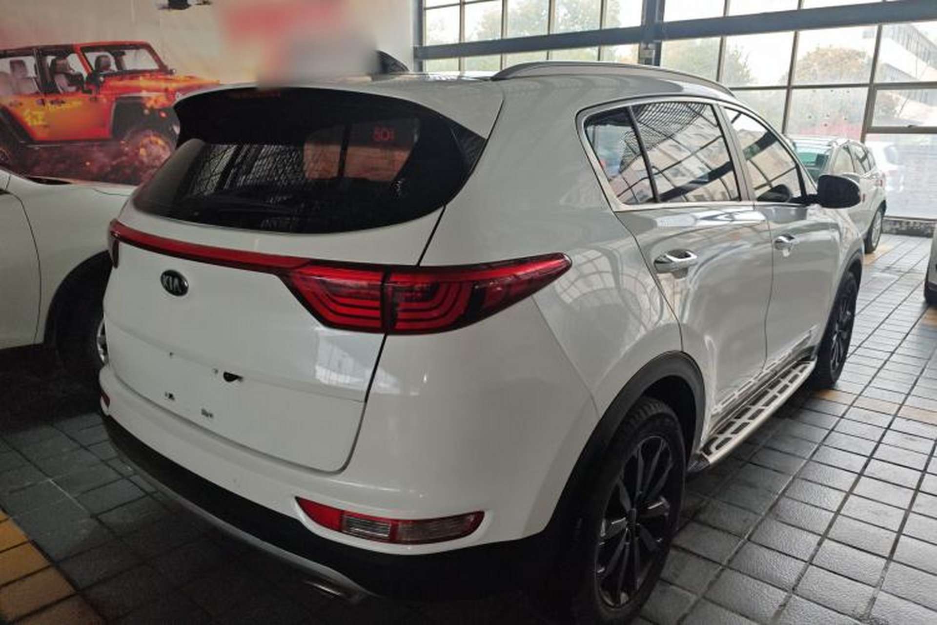 Used Kia KX5 2016 1.6T Automatic Two-Wheel Drive DLX Rear Right 45 Deg