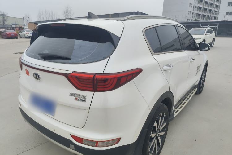 Used Kia KX5 2016 1.6T Automatic Two-Wheel Drive DLX Rear Right 45 Deg