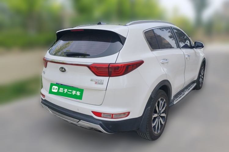 Used Kia KX5 2016 1.6T Automatic Two-Wheel Drive DLX Rear Right 45 Deg