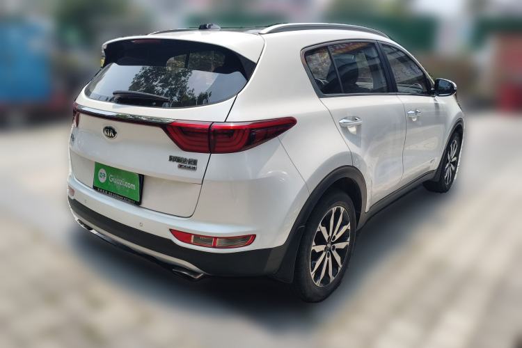 Used Kia KX5 2016 1.6T Automatic Two-Wheel Drive DLX Rear Right 45 Deg