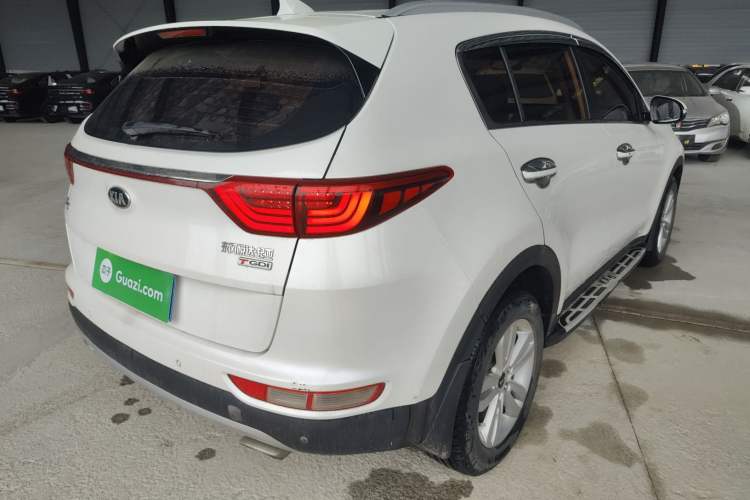 Used Kia KX5 2016 1.6T Automatic Two-Wheel Drive DLX Rear Right 45 Deg