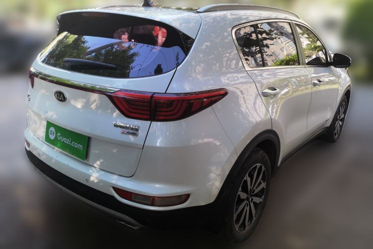 Used Kia KX5 2016 1.6T Automatic Two-Wheel Drive DLX Rear Right 45 Deg