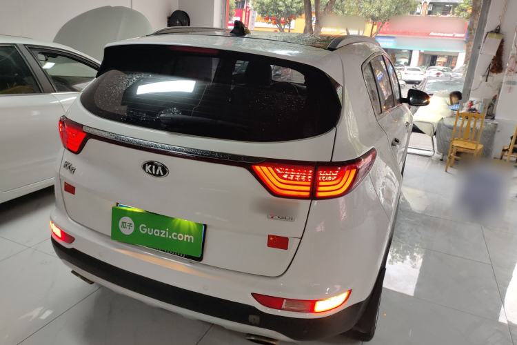 Used Kia KX5 2016 1.6T Automatic Two-Wheel Drive DLX Rear Right 45 Deg