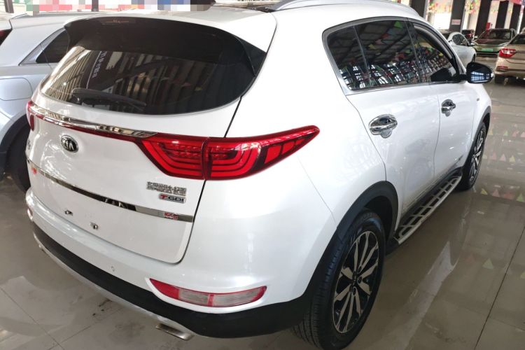 Used Kia KX5 2016 1.6T Automatic Two-Wheel Drive DLX Rear Right 45 Deg