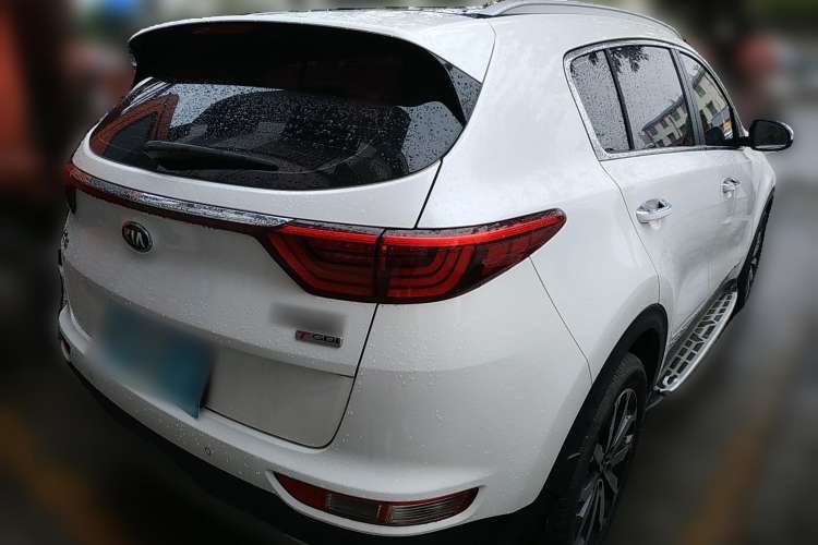Used Kia KX5 2016 1.6T Automatic Two-Wheel Drive DLX Rear Right 45 Deg