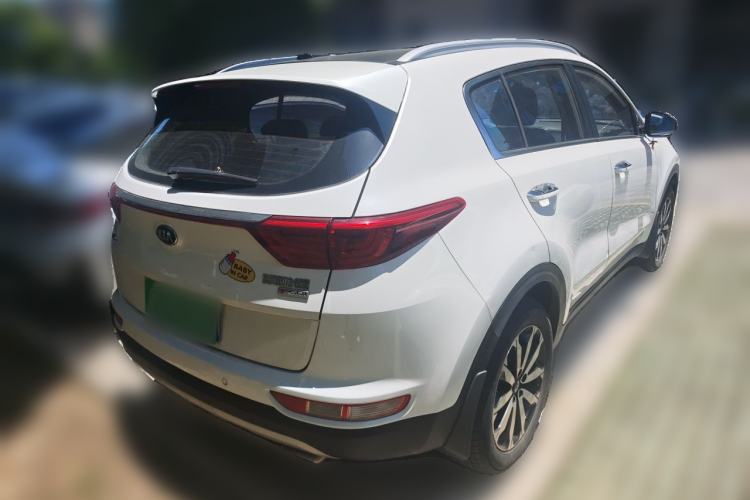 Used Kia KX5 2016 1.6T Automatic Two-Wheel Drive DLX Rear Right 45 Deg