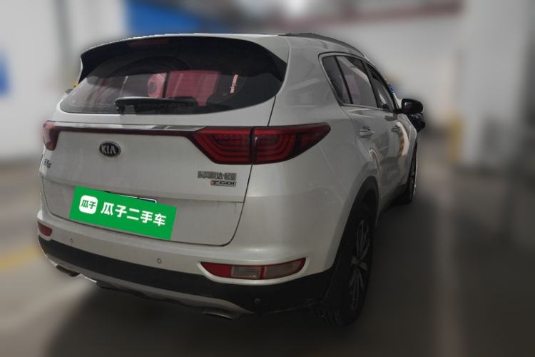 Used Kia KX5 2016 1.6T Automatic Two-Wheel Drive DLX Rear Right 45 Deg