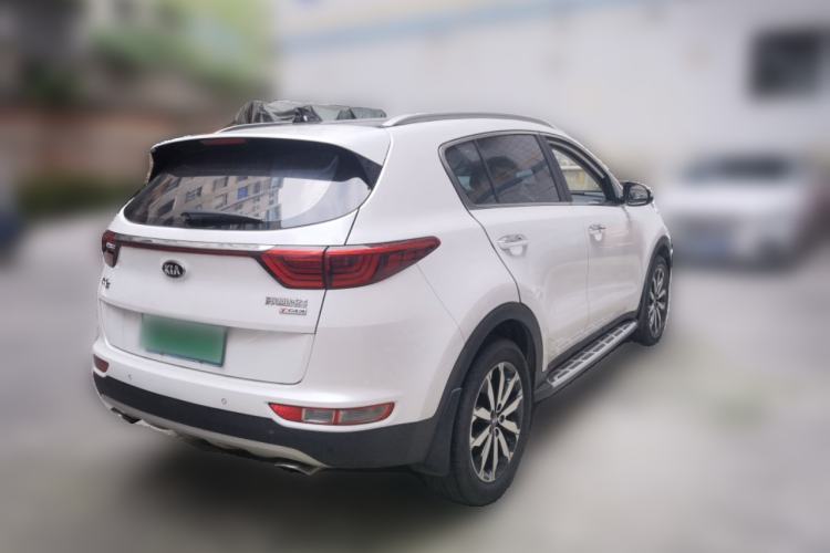Used Kia KX5 2016 1.6T Automatic Two-Wheel Drive DLX Rear Right 45 Deg