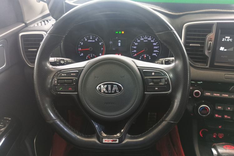 Used Kia KX5 2016 1.6T Automatic Two-Wheel Drive Premium Steering Wheel