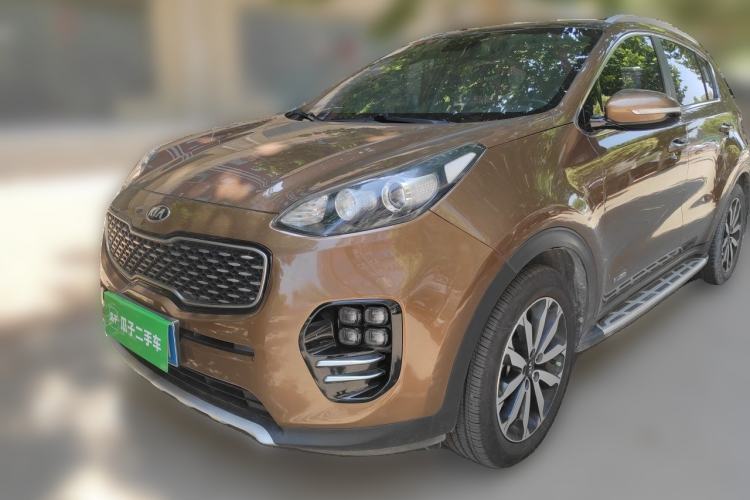 Used Kia KX5 2016 1.6T Automatic Two-Wheel Drive Premium Guazi used car, China used car export, Used car for sale, Used cars, Cheapest cars for sale