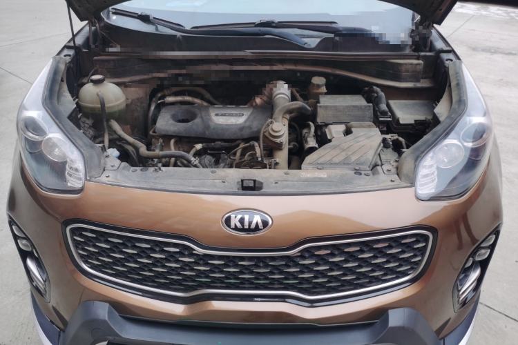 Used Kia KX5 2016 1.6T Automatic Two-Wheel Drive DLX Engine Bay