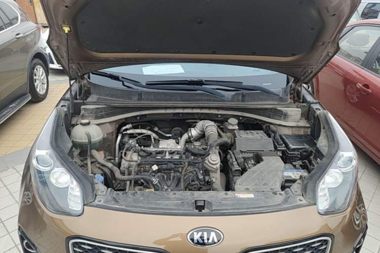 Used Kia KX5 2016 1.6T Automatic Two-Wheel Drive GL Engine Bay