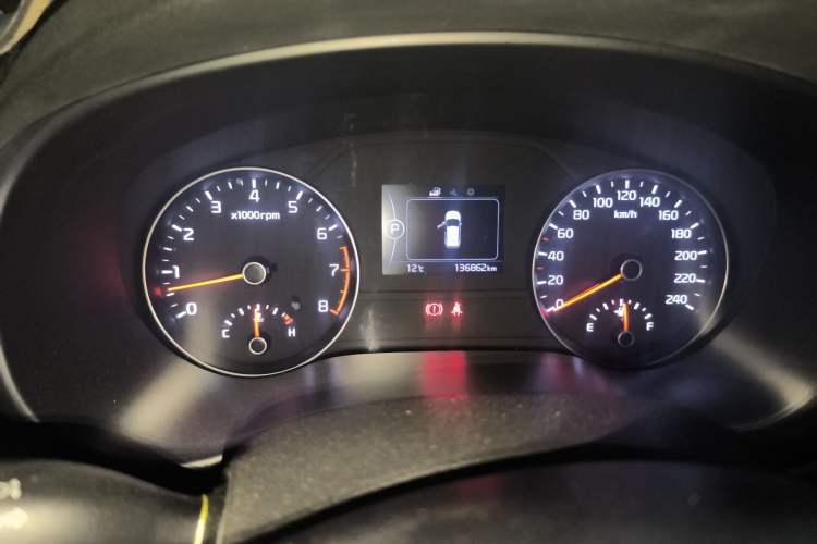 Used Kia KX5 2016 2.0L Automatic 2WD Premium Odometer Close Up