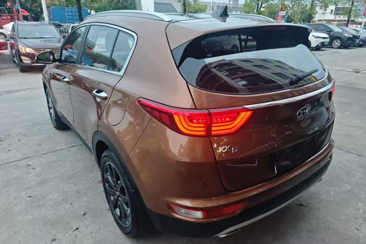 Used Kia KX5 2016 1.6T Automatic Two-Wheel Drive DLX Rear Left 45 Deg