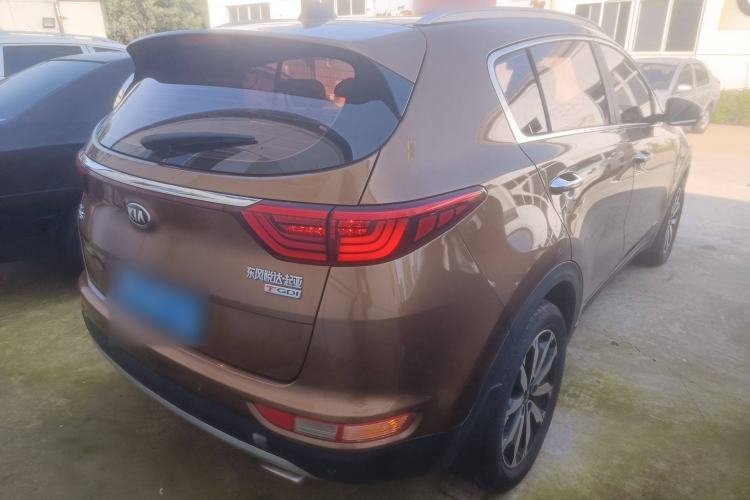 Used Kia KX5 2016 1.6T Automatic Two-Wheel Drive DLX Rear Right 45 Deg