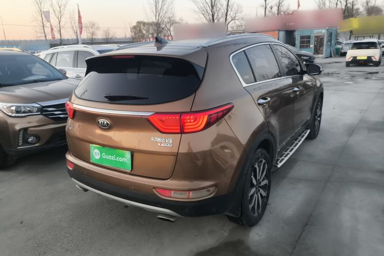 Used Kia KX5 2016 1.6T Automatic All-Wheel Drive Premium Rear Right 45 Deg