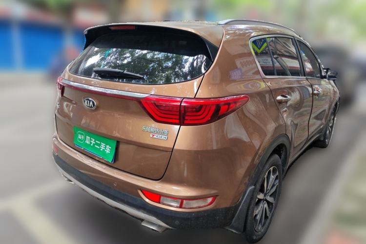 Used Kia KX5 2016 1.6T Automatic Two-Wheel Drive Premium Rear Right 45 Deg