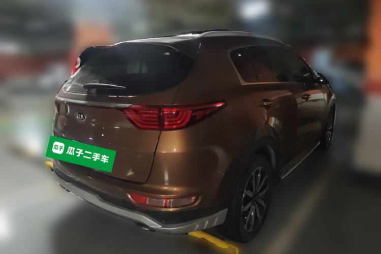 Used Kia KX5 2016 1.6T Automatic Two-Wheel Drive Premium Rear Right 45 Deg
