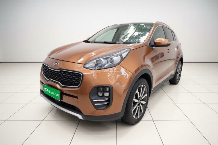 Kia KX5 2016 1.6T Automatic Two-Wheel Drive Premium с пробегом Guazi used car, China used car export, Used car for sale, Used cars, Cheapest cars for sale