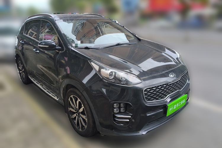 Used Kia KX5 2017 1.6T Automatic Two-Wheel Drive 15th Anniversary Special Edition DLX Front Right 45 Deg
