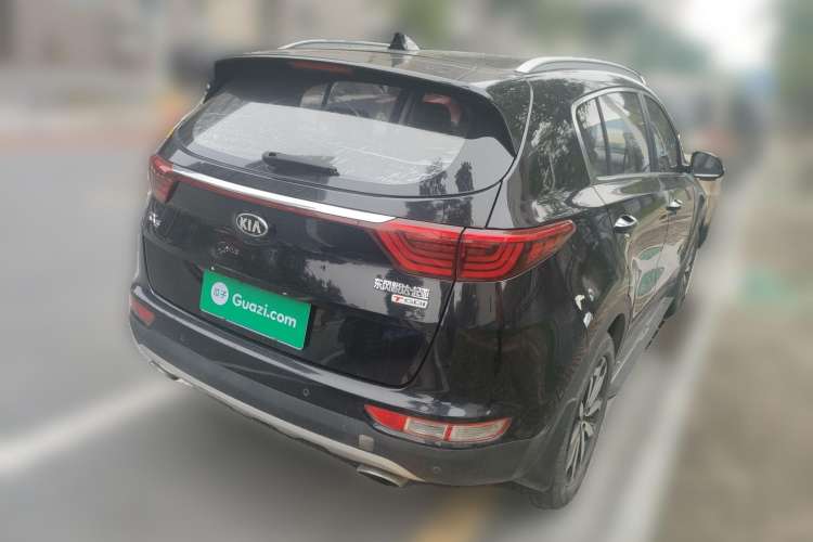 Used Kia KX5 2017 1.6T Automatic Two-Wheel Drive 15th Anniversary Special Edition DLX Rear Right 45 Deg