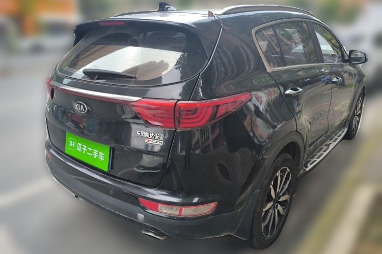 Used Kia KX5 2017 1.6T Automatic Two-Wheel Drive 15th Anniversary Special Edition DLX Rear Right 45 Deg