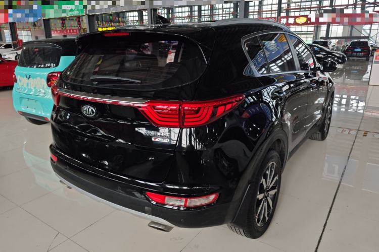 Used Kia KX5 2017 1.6T Automatic Two-Wheel Drive 15th Anniversary Special Edition DLX Rear Right 45 Deg