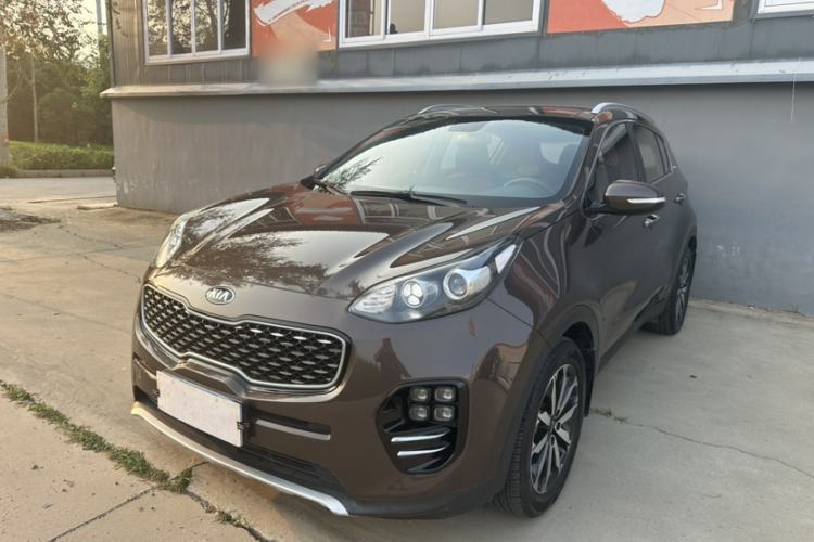 Używany Kia KX5 2017 1.6T Automatic Two-Wheel Drive 15th Anniversary Special Edition DLX Guazi used car, China used car export, Used car for sale, Used cars, Cheapest cars for sale