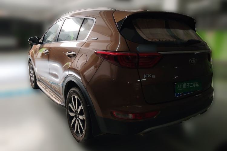 Used Kia KX5 2017 1.6T Automatic Two-Wheel Drive 15th Anniversary Special Edition DLX Rear Left 45 Deg