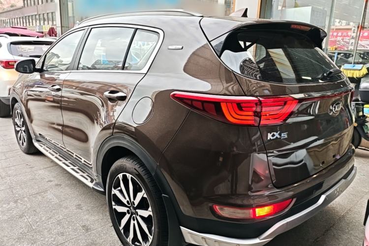 Used Kia KX5 2017 1.6T Automatic Two-Wheel Drive 15th Anniversary Special Edition DLX Rear Left 45 Deg