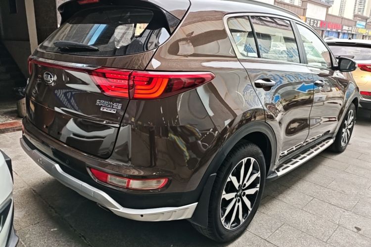 Used Kia KX5 2017 1.6T Automatic Two-Wheel Drive 15th Anniversary Special Edition DLX Rear Right 45 Deg
