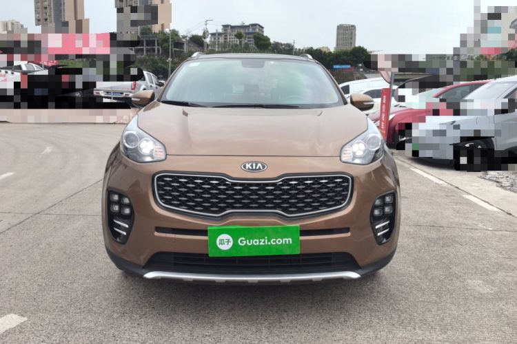 Used Kia KX5 2017 1.6T Automatic Two-Wheel Drive 15th Anniversary Special Edition DLX Front