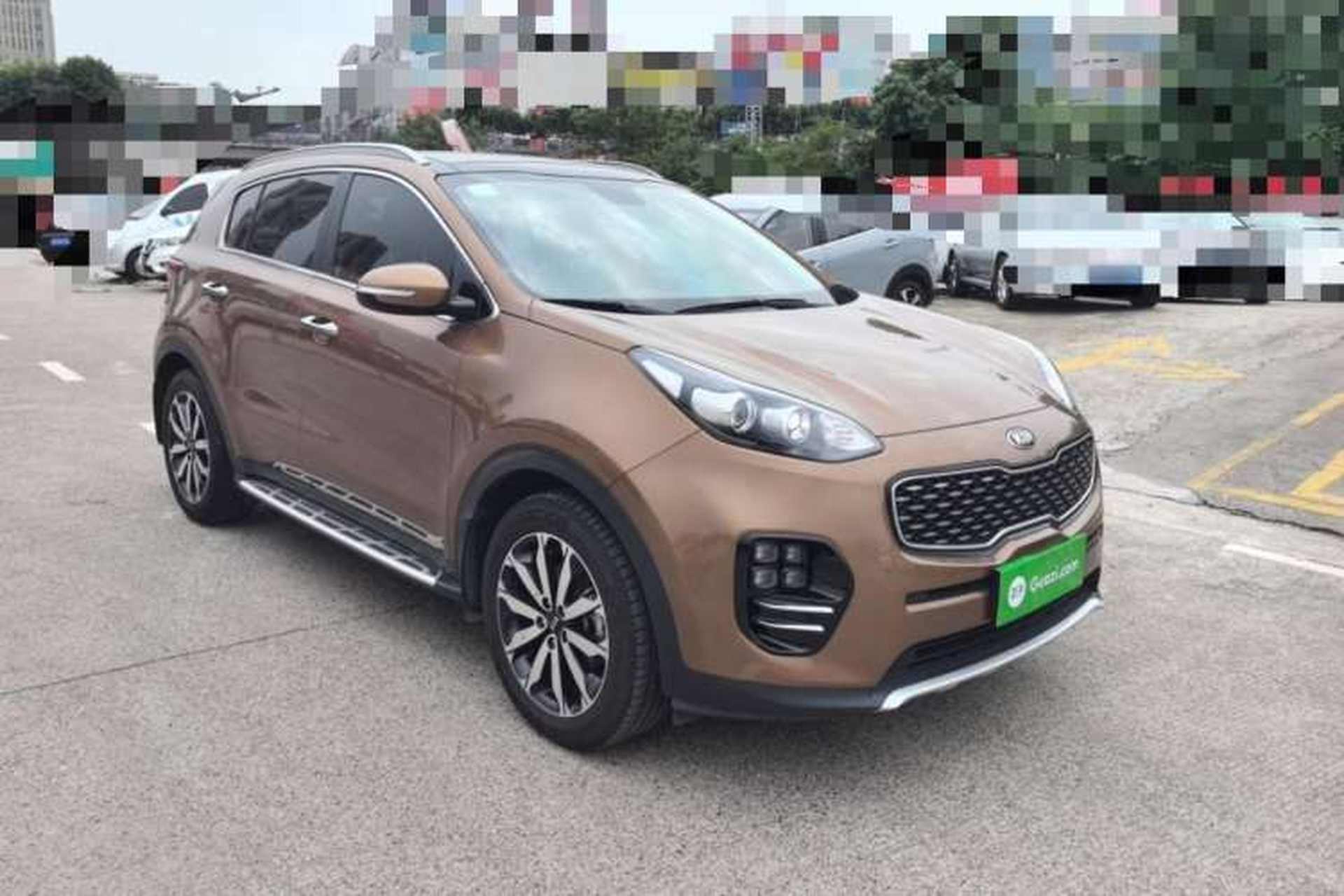 Used Kia KX5 2017 1.6T Automatic Two-Wheel Drive 15th Anniversary Special Edition DLX Front Right 45 Deg