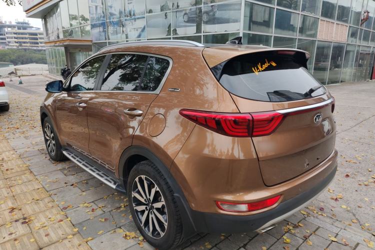 Used Kia KX5 2017 1.6T Automatic Two-Wheel Drive 15th Anniversary Special Edition DLX Left Side