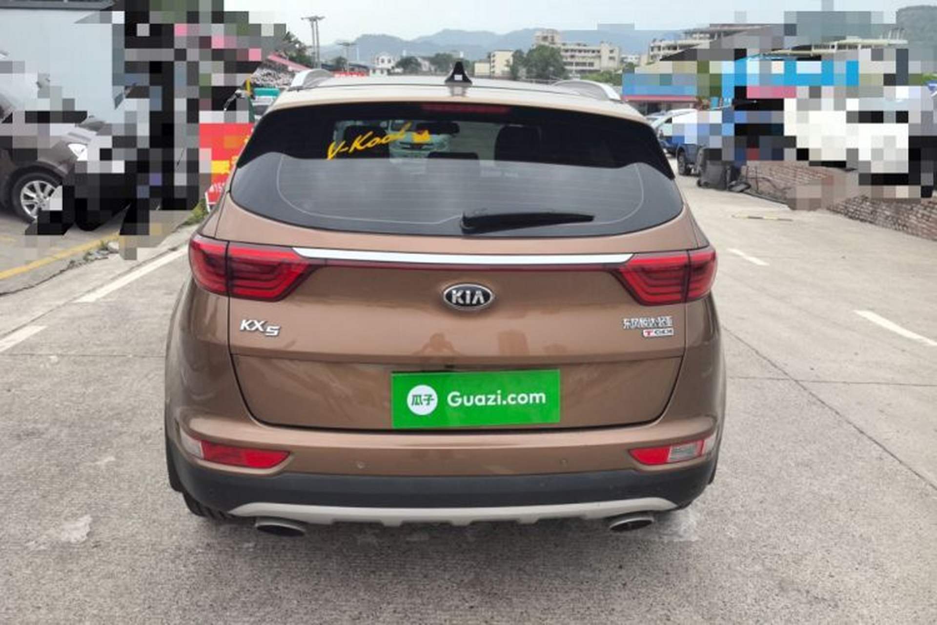 Used Kia KX5 2017 1.6T Automatic Two-Wheel Drive 15th Anniversary Special Edition DLX Rear
